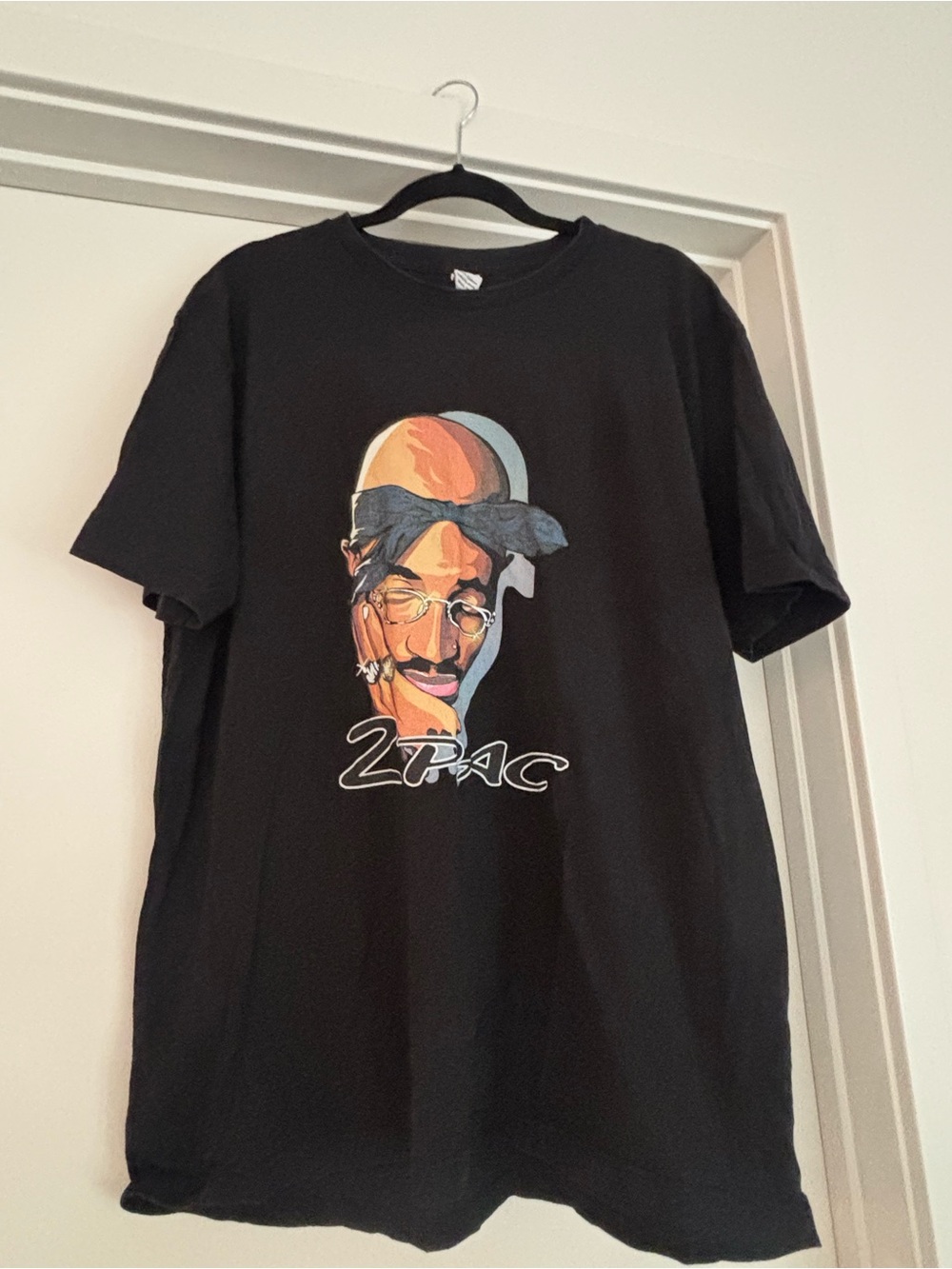 Black Graphic Crewneck T-Shirt